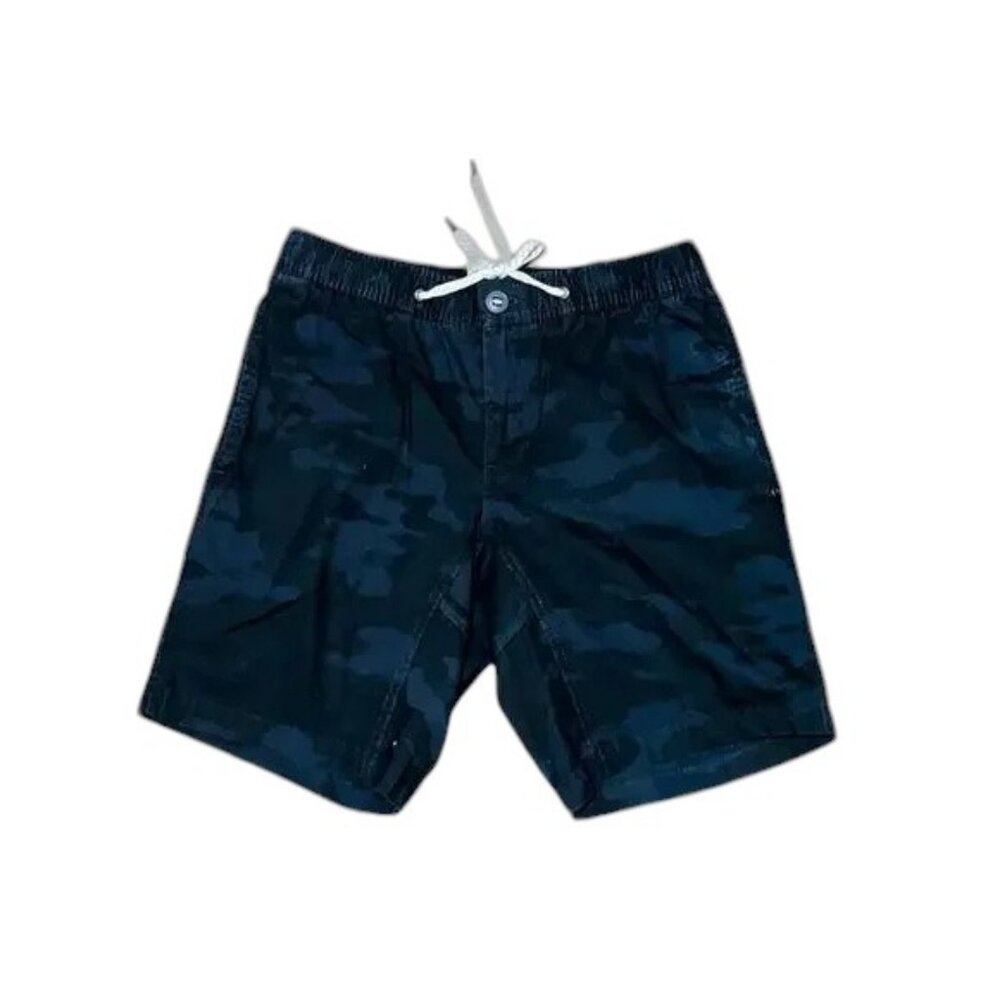 Vuori Men's Duraterra Ripstop Short Modern Fit Black Camouflage Size Small